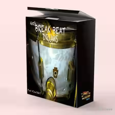 Past To Future Samples 60's Breakbeat Drums [KONTAKT, WAV] - Sample Pack Artwork