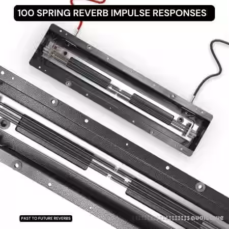 PastToFutureReverbs 100 Spring Reverb IRS Collection - Sample Pack Artwork