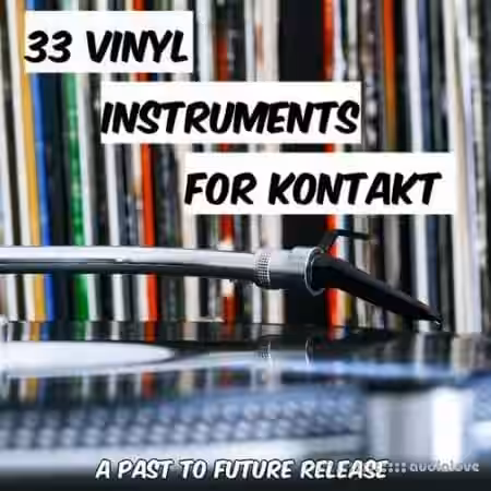 PastToFutureReverbs 33 Vinyl Instruments [KONTAKT] - Sample Pack Artwork
