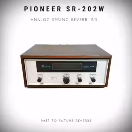 PastToFutureReverbs (Adele's Vocal Reverb) Pioneer SR-202W Spring Reverb IR's! - Sample Pack Artwork