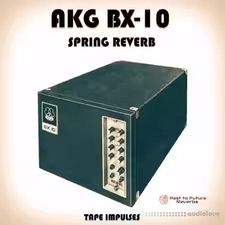 PastToFutureReverbs AKG BX-10 Spring Reverb! (Analog Tape) - Sample Pack Artwork