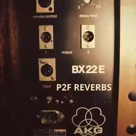 PastToFutureReverbs AKG BX22E Spring Reverb! - Sample Pack Artwork