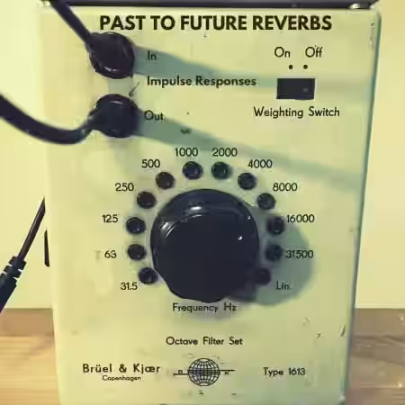 PastToFutureReverbs Bruel and Kjaer 1613 Octave Filter IR's! - Sample Pack Artwork