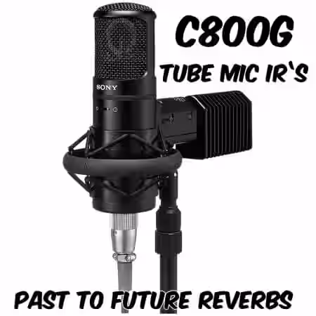 PastToFutureReverbs C800G Tube Mic IRs! - Sample Pack Artwork