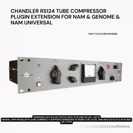 PastToFutureReverbs Chandler RS124 Tube Compressor Plugin Extension For NAM And Genome - Sample Pack Artwork