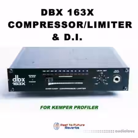 PastToFutureReverbs DBX 163X Compressor Limiter DI Profiles - Sample Pack Artwork