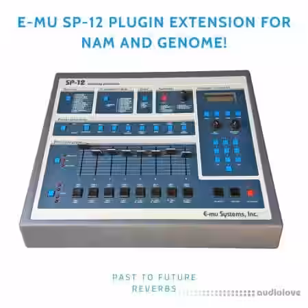 PastToFutureReverbs E-MU SP-12 Plugin Extension For NAM And Genome - Sample Pack Artwork