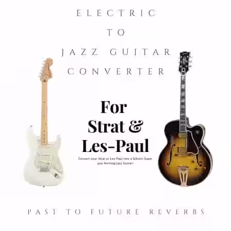 PastToFutureReverbs Electric Guitar To Jazz Guitar Converter! - Sample Pack Artwork