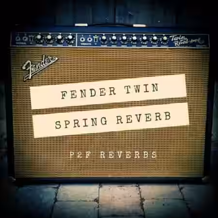PastToFutureReverbs Fender 65 Twin Spring Reverb! - Sample Pack Artwork