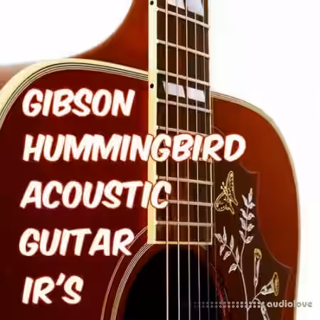 PastToFutureReverbs Gibson Hummingbird Acoustic Guitar Impulse Responses - Sample Pack Artwork