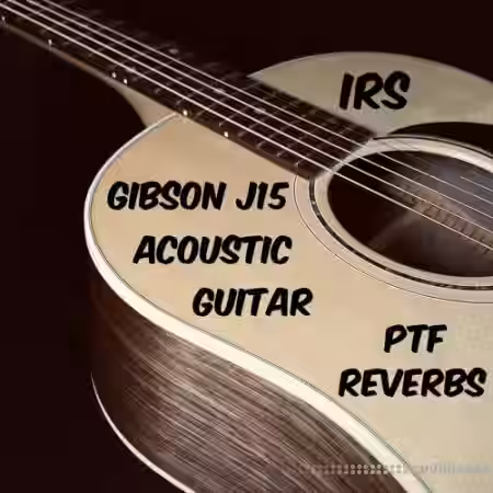 PastToFutureReverbs Gibson J-15 Acoustic Guitar - Sample Pack Artwork