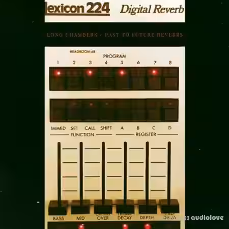 PastToFutureReverbs Lexicon 224 Long Chambers Reverb - Sample Pack Artwork