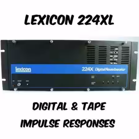 PastToFutureReverbs Lexicon 224XL Reverb! - Sample Pack Artwork