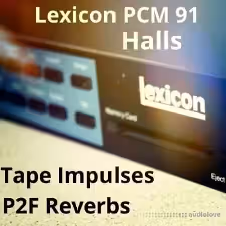 PastToFutureReverbs Lexicon PCM 91 Reverb (Halls) - Sample Pack Artwork