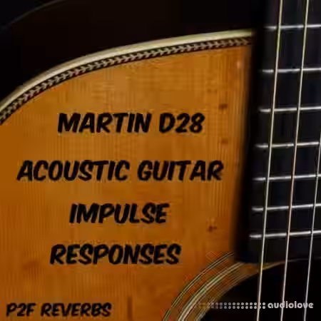 PastToFutureReverbs Martin D-28 Acoustic Guitar Impulse Responses - Sample Pack Artwork