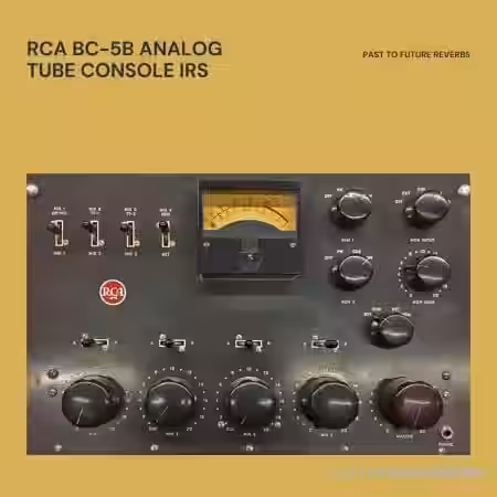 PastToFutureReverbs RCA BC-5B Tube Console IRs - Sample Pack Artwork