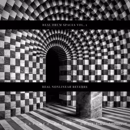 PastToFutureReverbs Real Drum Spaces Vol.1! (Real Nonlinear Reverbs) - Sample Pack Artwork