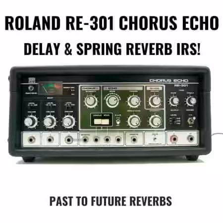 PastToFutureReverbs Roland RE-301 Chorus Echo IRs! - Sample Pack Artwork