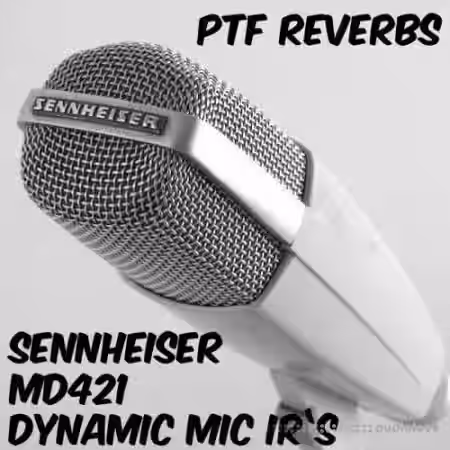 PastToFutureReverbs Sennheiser MD421 Dynamic Mic IR's - Sample Pack Artwork