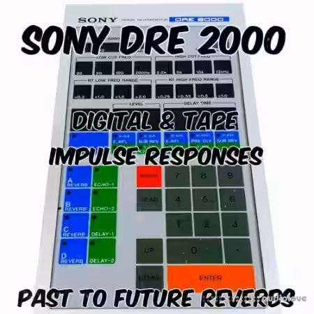 PastToFutureReverbs SONY DRE 2000 Reverb! - Sample Pack Artwork