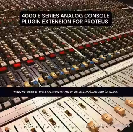 PastToFutureReverbs SSL 4000 G Analog Console Plugin Extension [Synth Presets] - Sample Pack Artwork