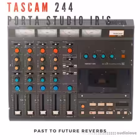 PastToFutureReverbs Tascam 244 Porta Studio IR's! - Sample Pack Artwork
