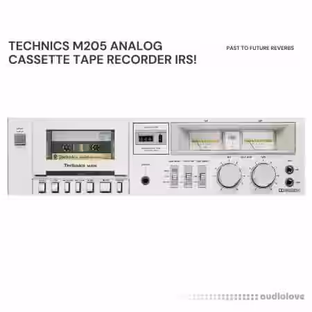 PastToFutureReverbs Technics M205 Analog Cassette Tape Recorder IRs! - Sample Pack Artwork