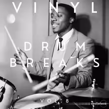 PastToFutureReverbs Vinyl Drum Breaks Vol.8 [WAV] - Sample Pack Artwork