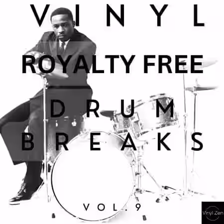 PastToFutureReverbs Vinyl Drum Breaks Vol.9 (22 Drum Breaks Perfectly Looped) [WAV] - Sample Pack Artwork