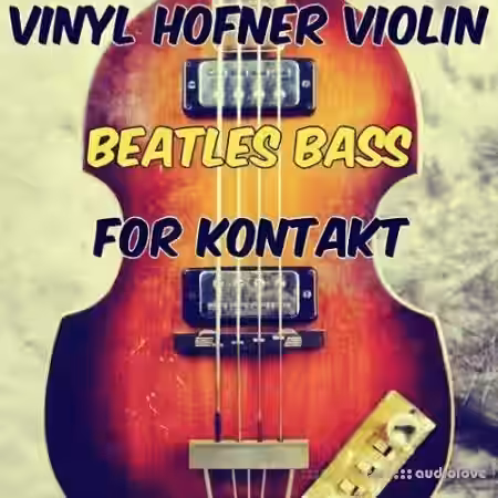 PastToFutureReverbs Vinyl Hofner Violin Beatles Bass [KONTAKT] - Sample Pack Artwork