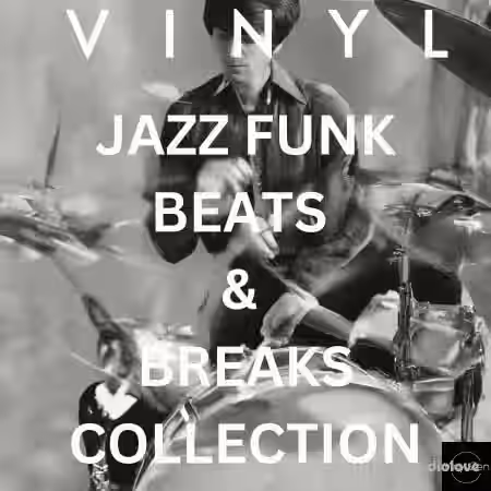 PastToFutureReverbs Vinyl Jazz Funk Beats And Breaks: Elevate Your Groove with 30 Royalty-Free Masterpieces! [WAV] - Sample Pack Artwork