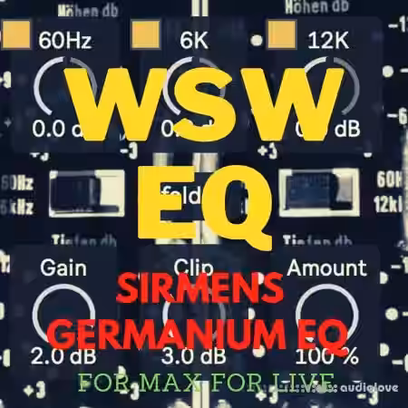 PastToFutureReverbs WSW sIRmens Germanium EQ Plug-In ! [Max for Live] - Sample Pack Artwork