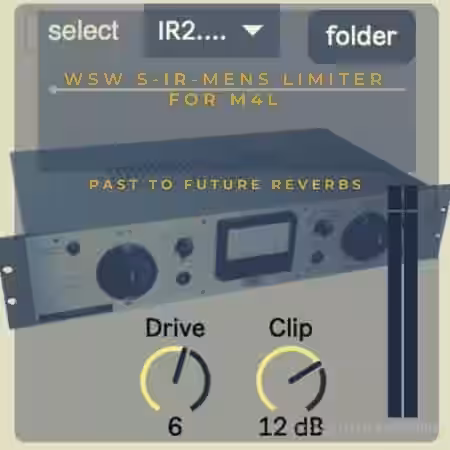 PastToFutureReverbs WSW sIRmens Limiter Plugin for [Max for Live] - Sample Pack Artwork
