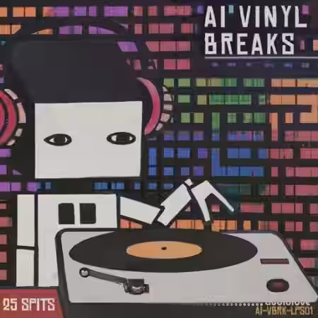 Patchbanks AI Vinyl Breaks Vol.1 [WAV] - Sample Pack Artwork