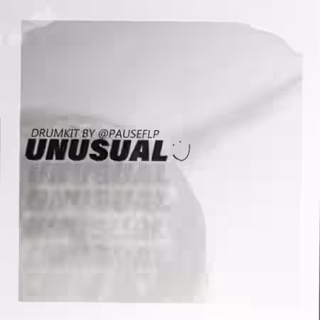 pauseflp UNUSUAL DrumKit #1 [WAV] - Sample Pack Artwork