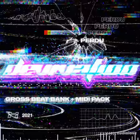 Perdu Deviation Gross Beat Bank + MIDI Kit [WAV, MiDi, Synth Presets] - Sample Pack Artwork