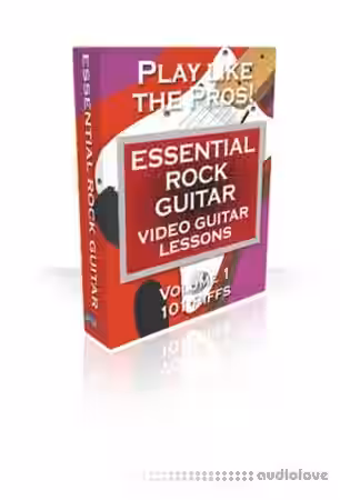 PG Music Video Guitar Lessons Essential Rock Guitar Volumes 1 and 2 [TUTORiAL] [MacOSX] - Sample Pack Artwork