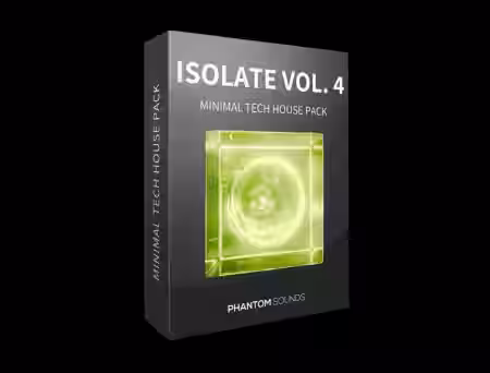 Phantom Sounds Isolate Vol.4 Minimal Tech House Pack [WAV, MiDi] - Sample Pack Artwork