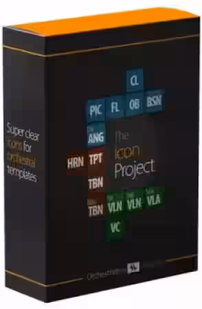 Philip Johnston Orchestration Recipes The Icon Project 1.0 PNG - Sample Pack Artwork