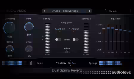 Physical Audio Dual Spring Reverb v3.1.10 [WiN] - Sample Pack Artwork