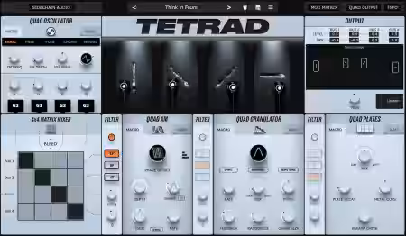 Physical Audio Tetrad v1.0.2 [MacOSX] - Sample Pack Artwork
