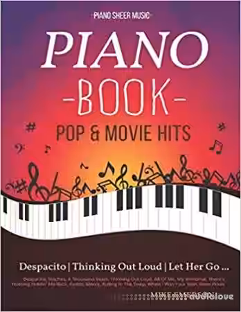 Piano Book Pop & Movie Hits: Piano Sheet Music - Sample Pack Artwork