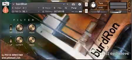 Piotr Nowotnik Lira Korbowa III burDron [KONTAKT] - Sample Pack Artwork