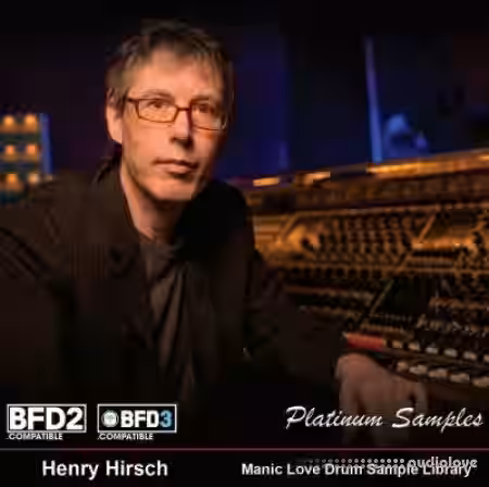 Platinum Samples Henry Hirsch Manic Love [BFD3] - Sample Pack Artwork