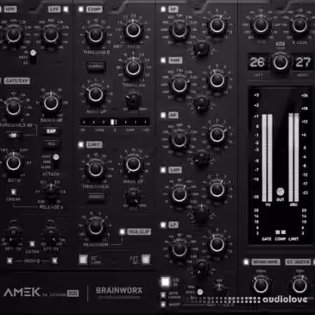 Plugin Alliance Brainworx bx_console AMEK 200 v1.1.1 [MacOSX] - Sample Pack Artwork
