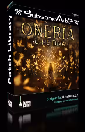 PluginGuru Subsonic Artz Oneria for Diva [Synth Presets] - Sample Pack Artwork