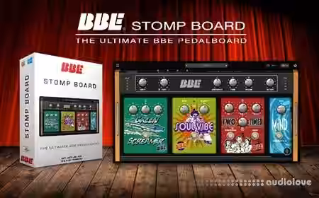 BBE Sound Stomp Board v1.4.0 / v1.0.1 [WiN, MacOSX] - Sample Pack Artwork