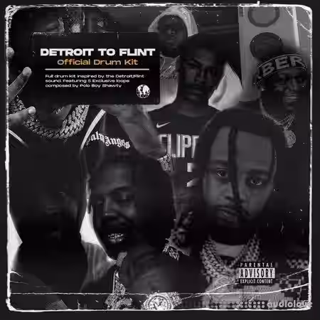 Polo Boy Shawty Detroit To Flint (Drum Kit) [WAV] - Sample Pack Artwork