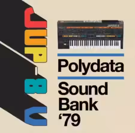 Polydata Arturia JUP-8 V Sound Bank '79 [Synth Presets] - Sample Pack Artwork