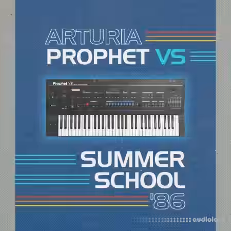 Polydata Arturia Prophet VS Summer School '86 [Synth Presets] - Sample Pack Artwork